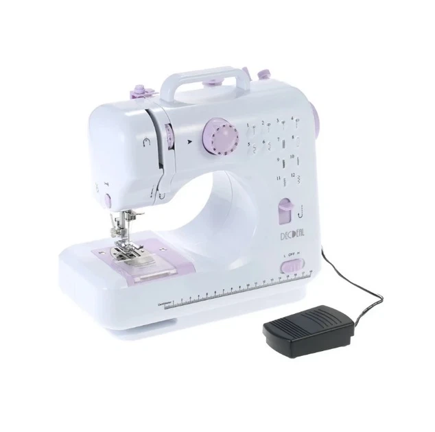 Портативная єлектрическая швейная машинка Sewing Machine 505 12 программ WLSM 505 - изображение 4
