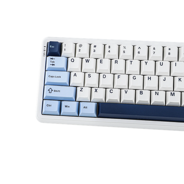 Магнитная игровая клавиатура AJAZZ AK680 MAX HE с подсветкой RGB White\Blue - изображение 6