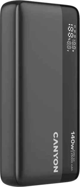Powerbank Canyon OnPower 240 25000mAh 140W Dark Grey (CNS-CPB240) - obraz 2