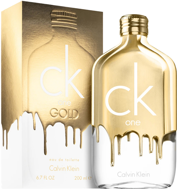 Woda toaletowa unisex Calvin Klein Ck One Gold 200 ml (3614222155409) - obraz 2
