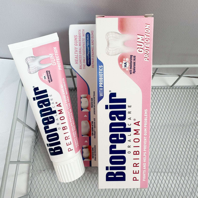 Зубная паста Biorepair Peribioma Gum Protection защита десен, 75 мл - изображение 3