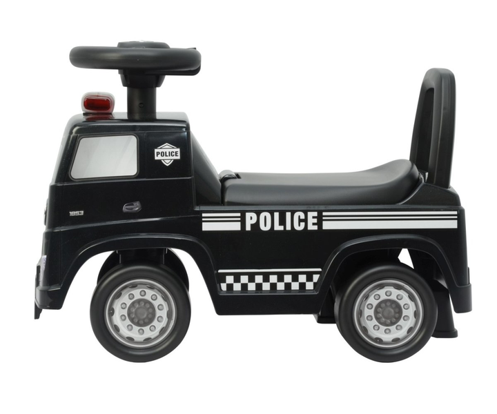 Pojazd dla dzieci Milly Mally Mercedes-Benz Actros Police Czarny (5901761129427) - obraz 4