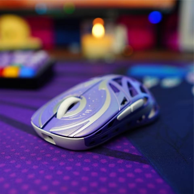「あおピンク」WLMOUSE Strider Игровая мышь WLMOUSE STRIDER 8000Hz Purple – фото, отзывы