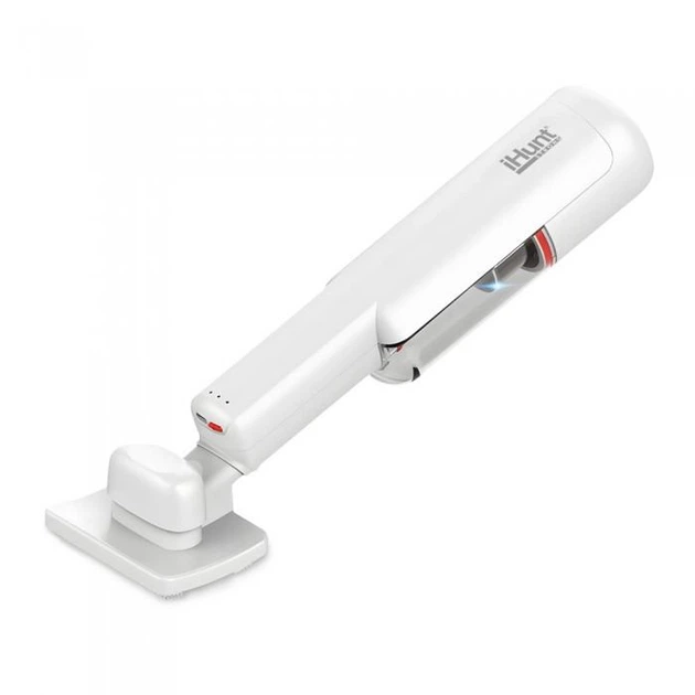Бездротовий ручний пилосос iHunt Bro Vacuum Cleaner 3-в-1, 100 Вт, до 15 000 Па, акумулятор 2200 мАг, до 25 хв, HEPA, USB-C, білий - зображення 7