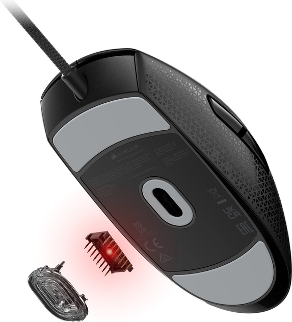 Mysz Corsair M55 USB Black (CH-930F000-WW) - obraz 5