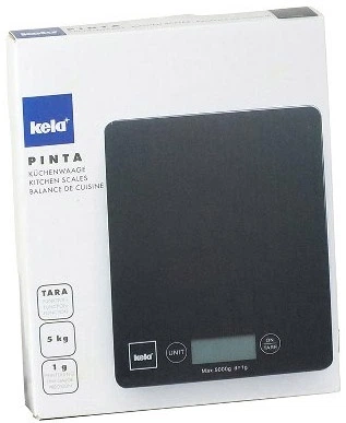 Waga kuchenna elektroniczna Kela Pinta czarna (15741) (4025457157417) - obraz 6