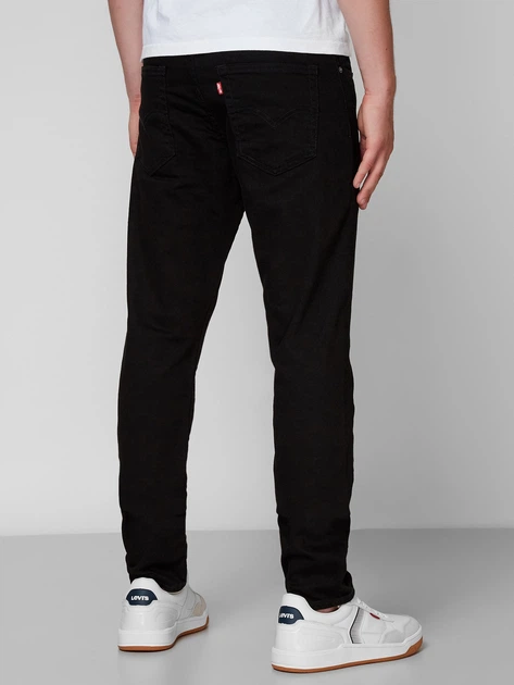 Jeansy slim fit męskie Levi's 512 Slim Taper 28833-0013 33-36 Czarne (5400537942845) - obraz 2
