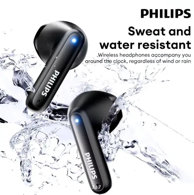 Наушники Philips TAT1199 для стиля (TWS, ANC, 24 часа, Bluetooth 5.4, белые) - изображение 2