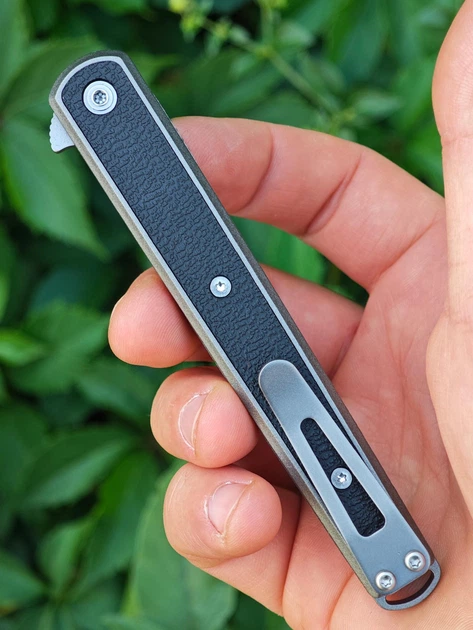 Складаний ніж CRKT Seis Flipper 7123, тонкий кишеньковий фліпер на