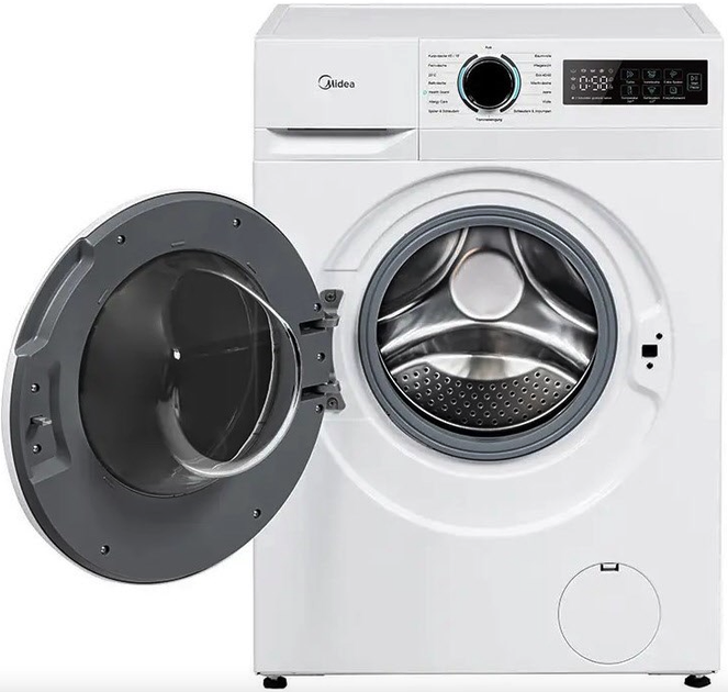 Пральна машина Midea MF110W100B-14A10 10 кг, інвертор, пара, Allergy Care, 15 програм, клас A‑10 %, тиха - зображення 6