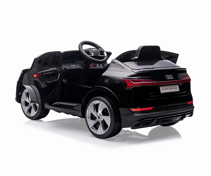 Pojazd na akumulator Milly Mally Audi E-Tron Sportback 4x4 Czarny (5901761129212) - obraz 8