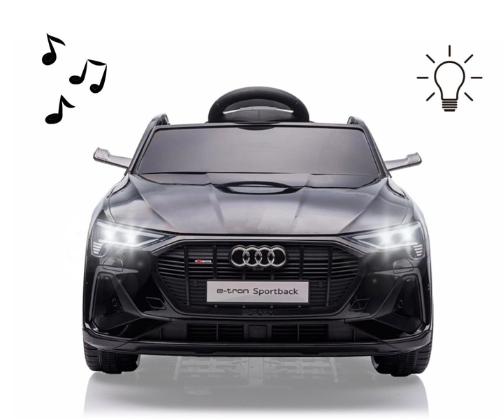 Pojazd na akumulator Milly Mally Audi E-Tron Sportback 4x4 Czarny (5901761129212) - obraz 12
