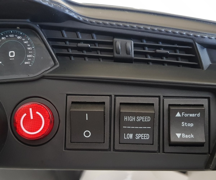 Pojazd na akumulator Milly Mally Audi E-Tron Sportback 4x4 Czarny (5901761129212) - obraz 15