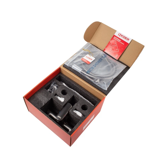 Смеситель для ванны с коротким изливом Koer KB-40028-07 (KR5308) - изображение 7