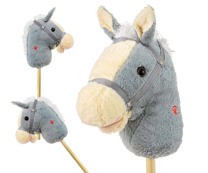 Koń na kiju Milly Mally Hobby Grey (5901761127355) - obraz 6