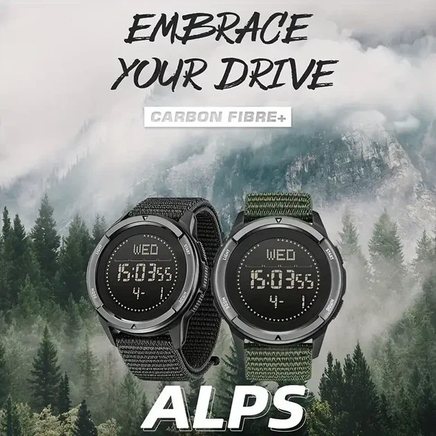 Мужские часы North Edge ALPS (черный) - изображение 5