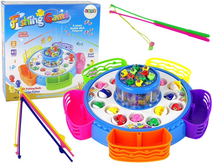 Gra zręcznościowa Lean Toys Łowienie rybek (5905679071120) - obraz 2