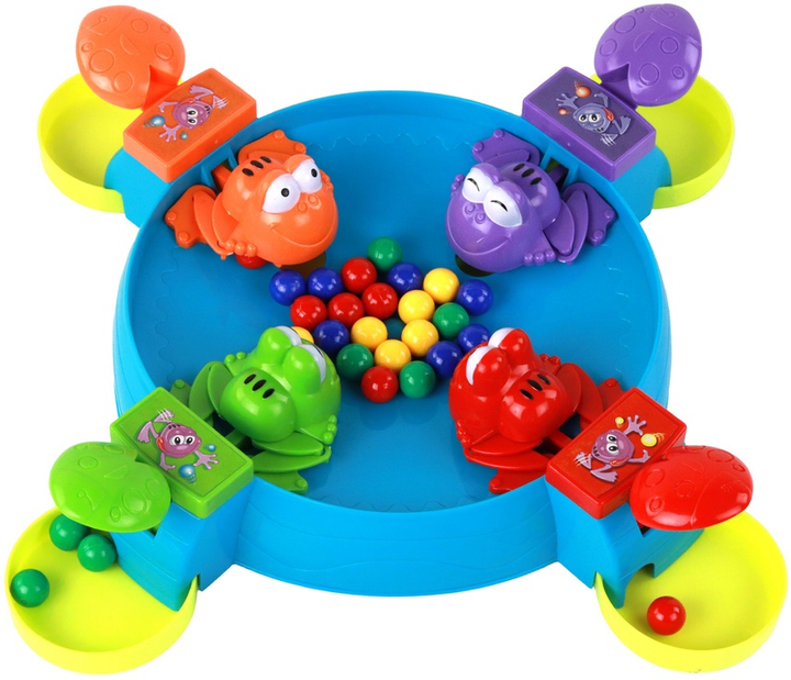 Настільна гра Lean Toys Голодні жабки (5905991001836) - зображення 3
