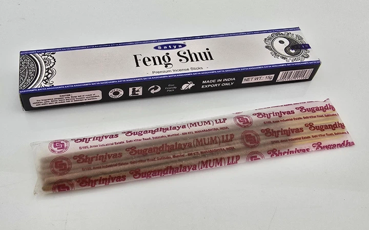 Feng Shui premium incence sticks (Фен Шуй)(Satya) пыльцовое благовоние 15 гр. 35047 - изображение 2