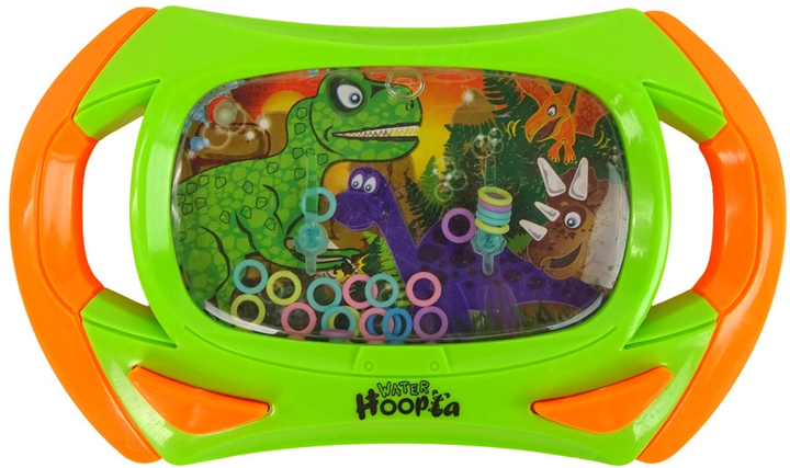 Zabawka interaktywna Lean Toys Konsola Dinozaury Zielona (5904665999486) - obraz 1
