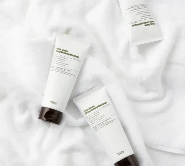 From Green Deep Foaming Cleanser Пінка для глибокого очищення шкіри Purito seoul 150ml - изображение 3