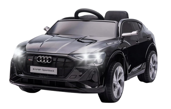 Pojazd na akumulator Milly Mally Audi E-Tron Sportback Czarny (5901761129199) - obraz 1