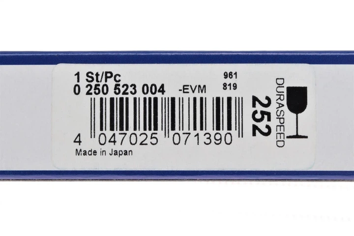 Свічка накала Mitsubishi L200/Pajero IV 2.5DI-D/3.2DI-D 05- 11V/169mm M10x1.25 - 0 250 523 004 BOSCH - зображення 3