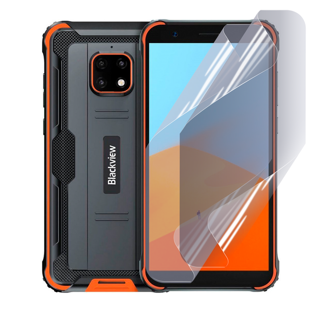 Плівка гідрогелева для Blackview BV4900 глянцева протиударна прозора - Фото 1 Плівка гідрогелева для Blackview BV4900 глянцева протиударна прозора - зображення 1