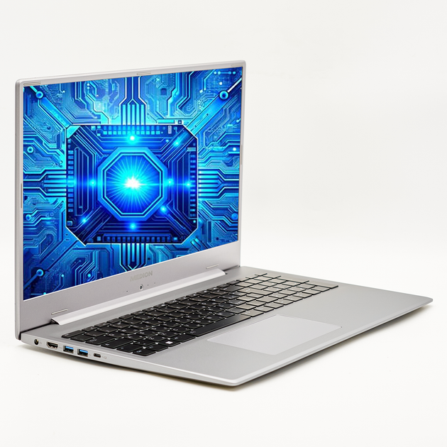 Ноутбук 17,3" Medion (Lenovo Group) Akoya S17405 | Intel Core i5-1135G7 | IPS (1920x1080) FullHD | RAM 8 ГБ | SSD NVME 512 ГБ | Intel Iris Xe Graphics | Метал | підсвітка | Win11 (4405) - Уцінка - зображення 3