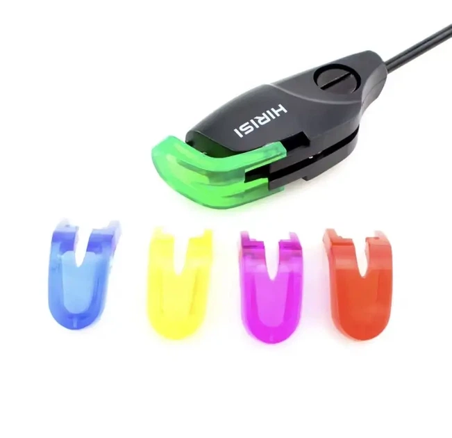 Карповый свингер для рыбалки Hirisi B2011S Carp Fishing LED на штанге с подключением, 5 цветов - изображение 3
