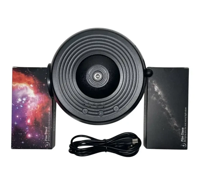 Проєктор-нічник Globe Galaxy Projector 13 в 1 зоряне небо галактика - Фото 4 Проєктор-нічник Globe Galaxy Projector 13 в 1 зоряне небо галактика - зображення 4