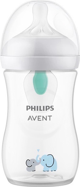 Пляшечка для годування Philips AVENT Natural Response 260 мл 1м+ Слоник SCY673/81 (8710103990406) - зображення 3