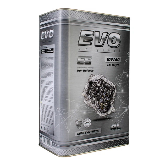 Олива моторна EVO E5 10W-40 SM/CF 4л - зображення 1