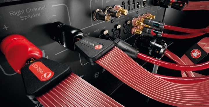 Акустичний кабель Nordost Red Dawn 3 2x2,5 м з роз'ємами Z-подібний банан - зображення 2