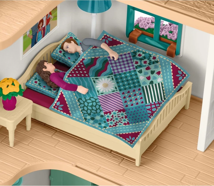 Великий кінний двір з будинком та стайня Schleich 42706 - изображение 12