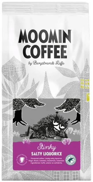 Kawa mielona Bergstrands Kafferosteri Moomin Coffee Stinky 250 g (7391508253061) - obraz 1