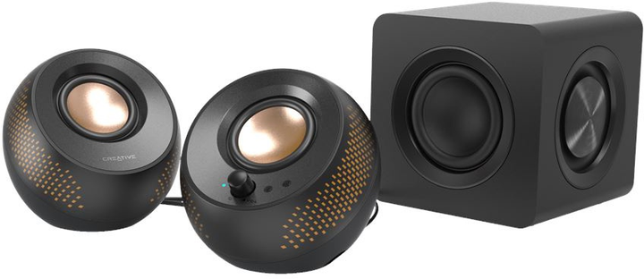 System akustyczny Creative Pebble X Plue Black (51MF0495AA000) - obraz 2