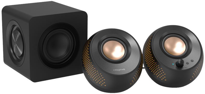 System akustyczny Creative Pebble X Plue Black (51MF0495AA000) - obraz 3