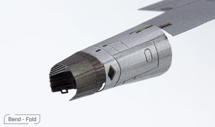 Металлический 3D конструктор Metal Earth "Истребитель-бомбардировщик F/A-18 Super Hornet" (MMS459) - Фото 15 Металлический 3D конструктор Metal Earth "Истребитель-бомбардировщик F/A-18 Super Hornet" (MMS459) - изображение 15