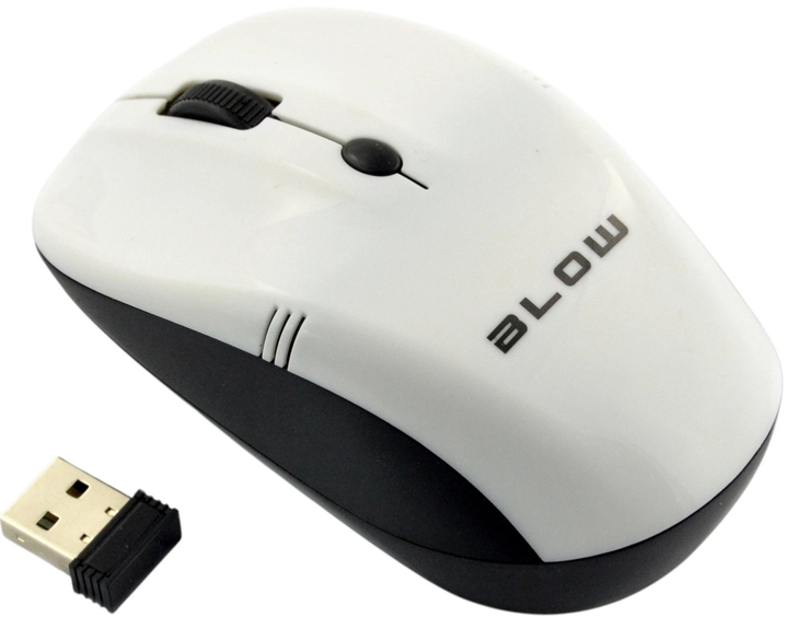 Миша Blow MB-10 Wireless White (84-001#) - зображення 3