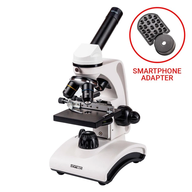 Микроскоп SIGETA BIONIC 40x-640x ( + смартфон-адаптер) - Фото 9 Микроскоп SIGETA BIONIC 40x-640x ( + смартфон-адаптер) - изображение 9