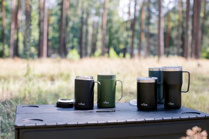 Термокружка с ручкой 500 мл Tribe Classic Mug (T-FA-0033-black) - изображение 4