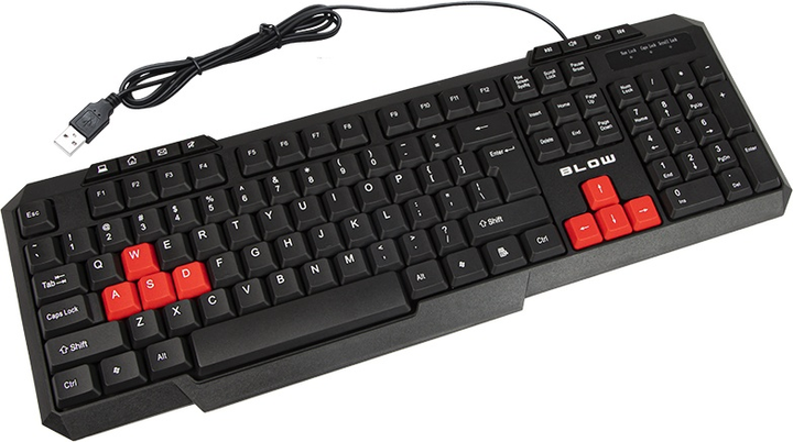 Клавіатура дротова Blow KP-105 USB Black (84-203#) - зображення 2