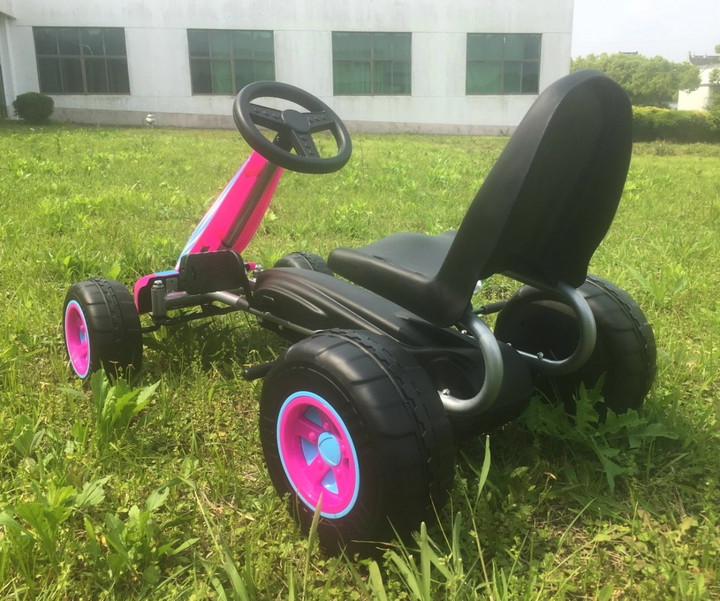 Gokart na pedały Milly Mally Viper Pink (5901761125849) - obraz 7