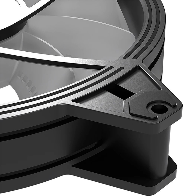 Вентилятор Modecom Volcano Apex 140 ARGB 140 мм Black (5903560981909) - зображення 4