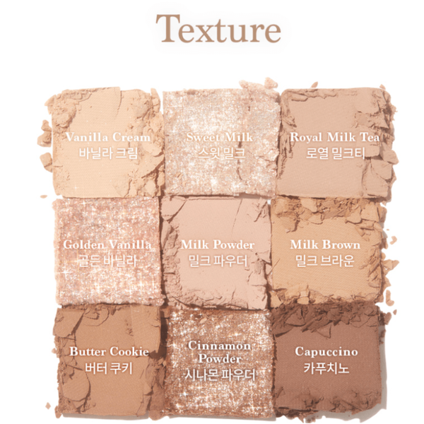 Палетка теней DASIQUE Shadow Palette в оттенке 07 Milk Latte 8 г - изображение 2