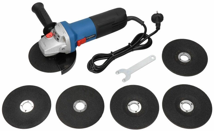 Кутова шліфувальна машина Blaupunkt AG4010 125 мм 1400 Вт (5901750506147) (955555909883090) - Уцінка - зображення 2