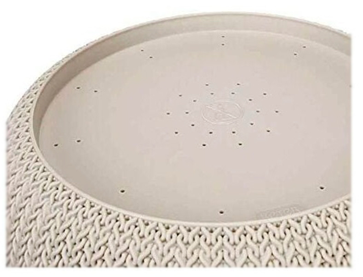 Legowisko dla zwierzat Curver Cozy KNIT pet bed Bezowy (7290106931695) (955555909146514) - Outlet - obraz 2