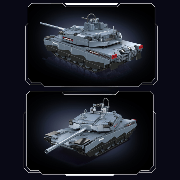 Конструктор танк Abrams Mould King на радиоуправлении - изображение 4