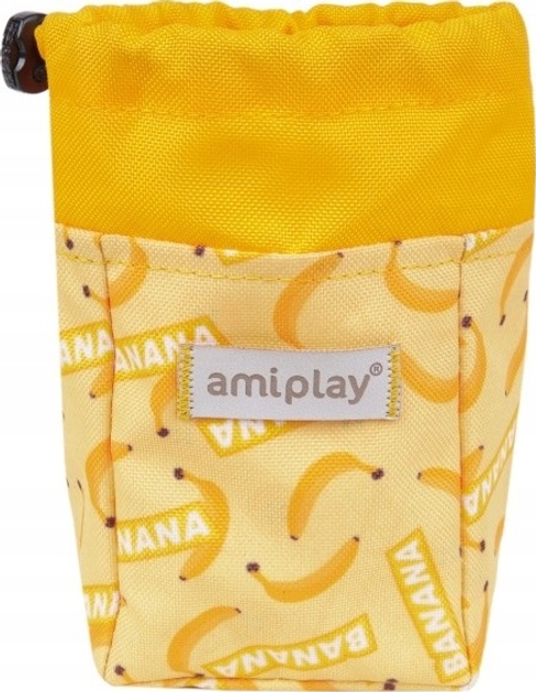 Torebka na przysmaki Amiplay BeHappy Banana Żółta (5907563282926) - obraz 1